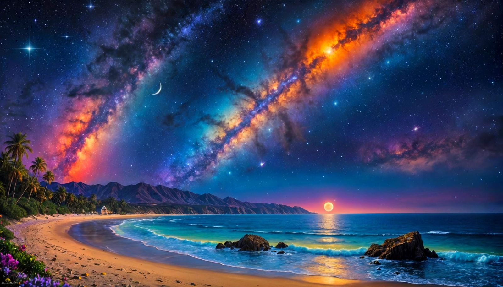 Summer Milky Way Sparkle  by @The Leycer