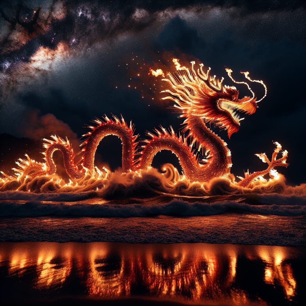 Matches dragon  by @Roswarcus
