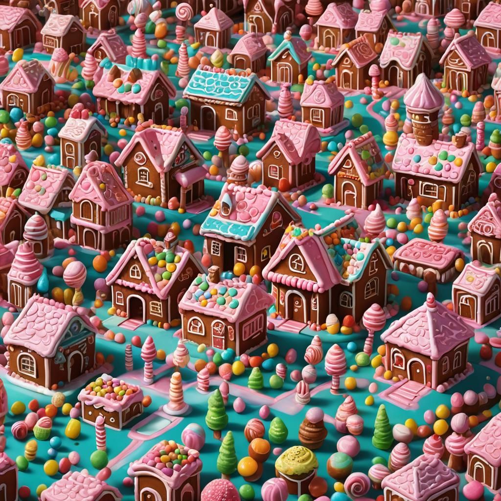Candy Kindergarten: A Whimsical Food Fantasy