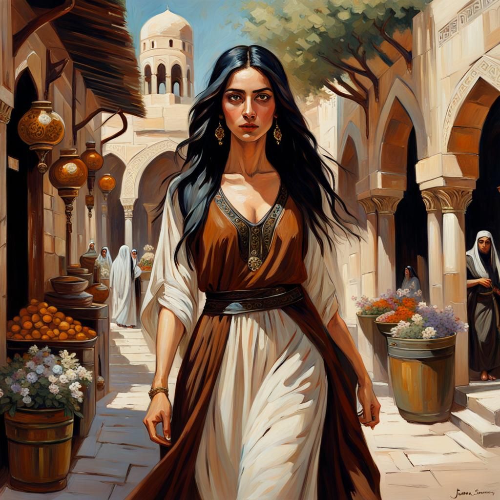 Calafia the smuggler my conan 2d20 character ai generated artwork
