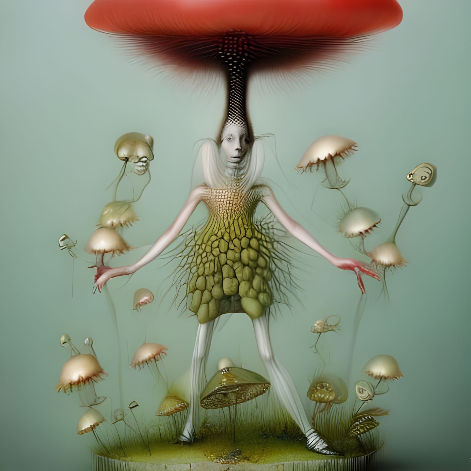 Amanita Muscaria - AI Generated Artwork - NightCafe Creator