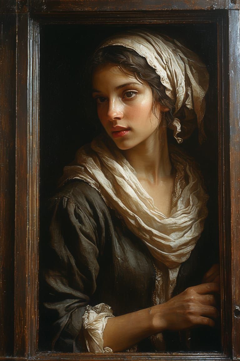 classical portraiture style