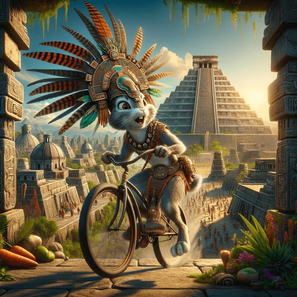 Bunnies of the World: Aztec