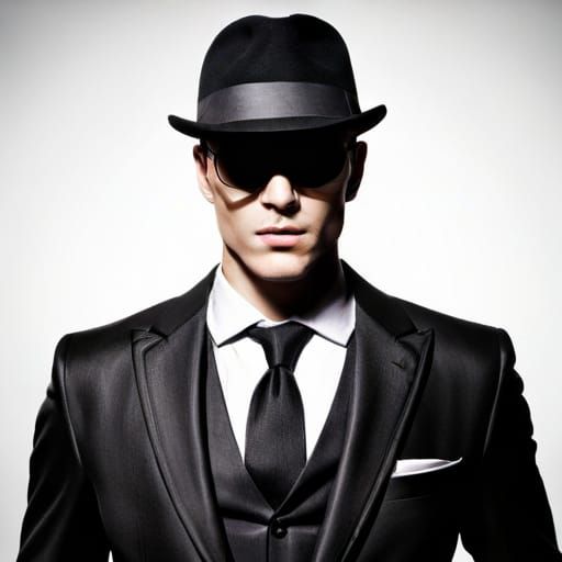 The Invisible Man in a Suit and tie
