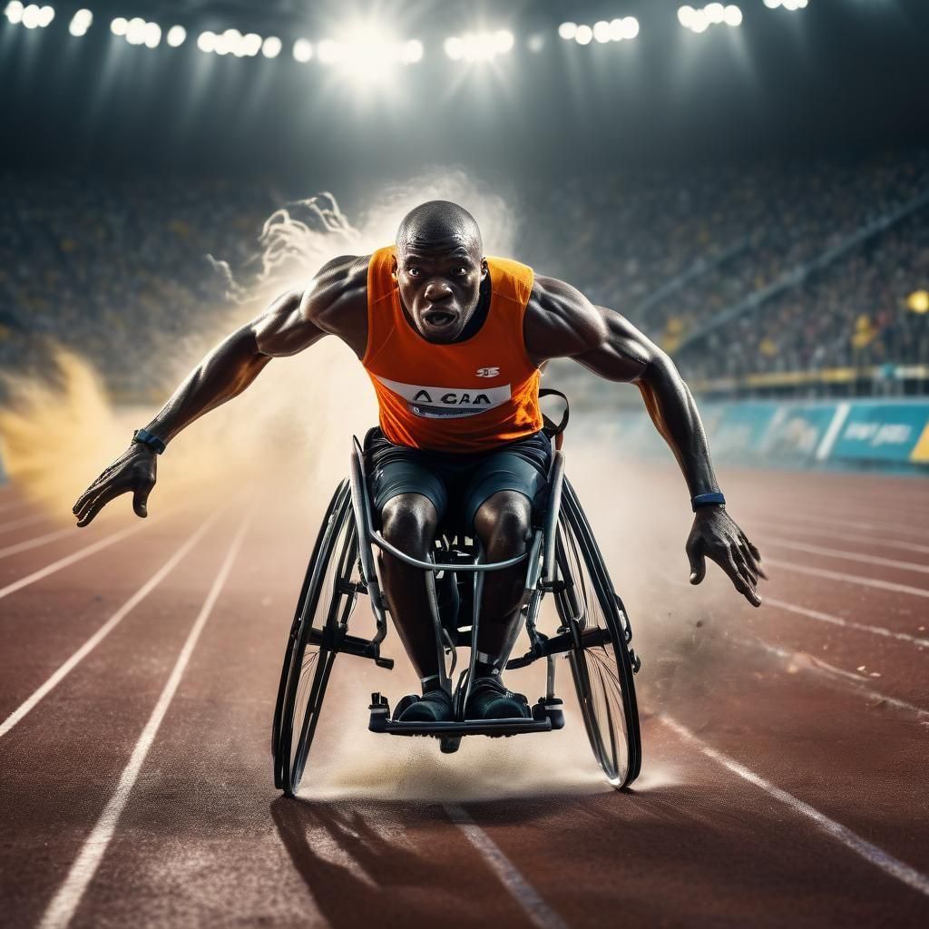 Running, flying as for your life  by @lionel