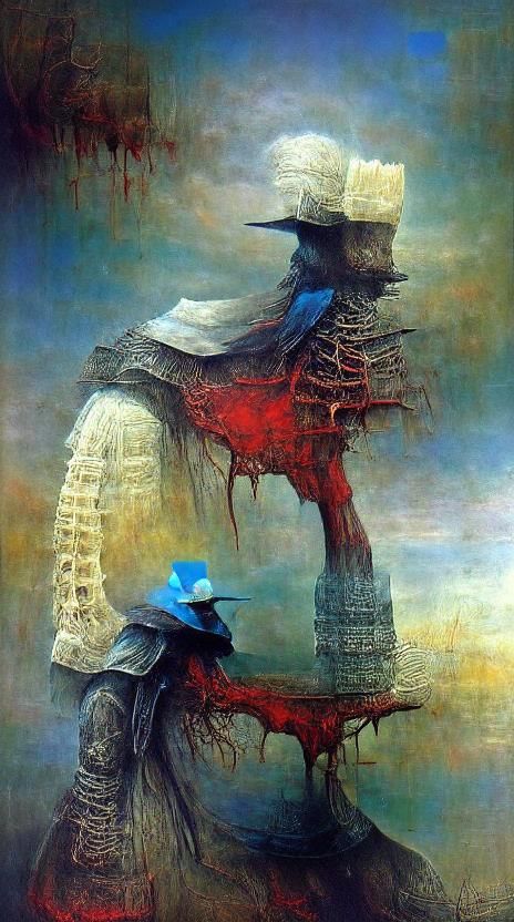 Bloodborne by Zdzislaw Beksinski