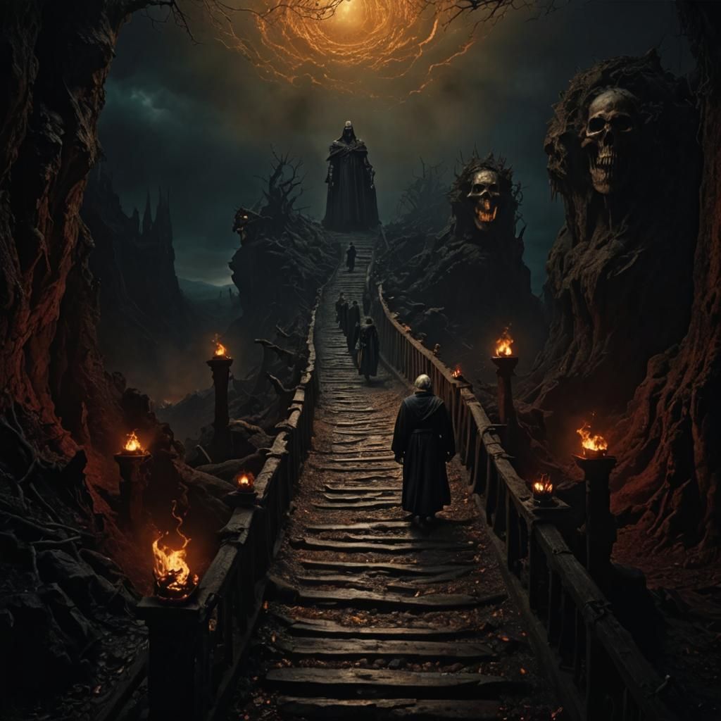 Lost souls on the path to Hell