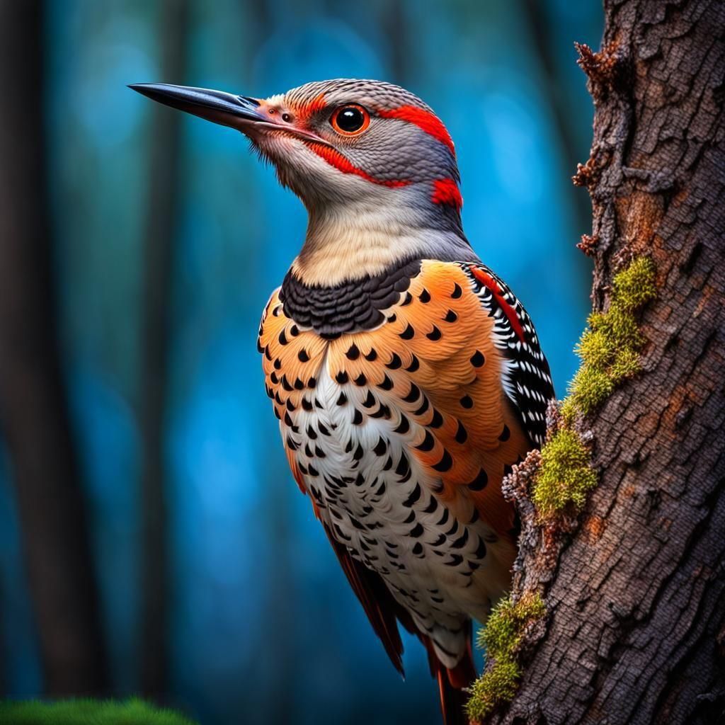 Northern Flicker  by @Shywolf