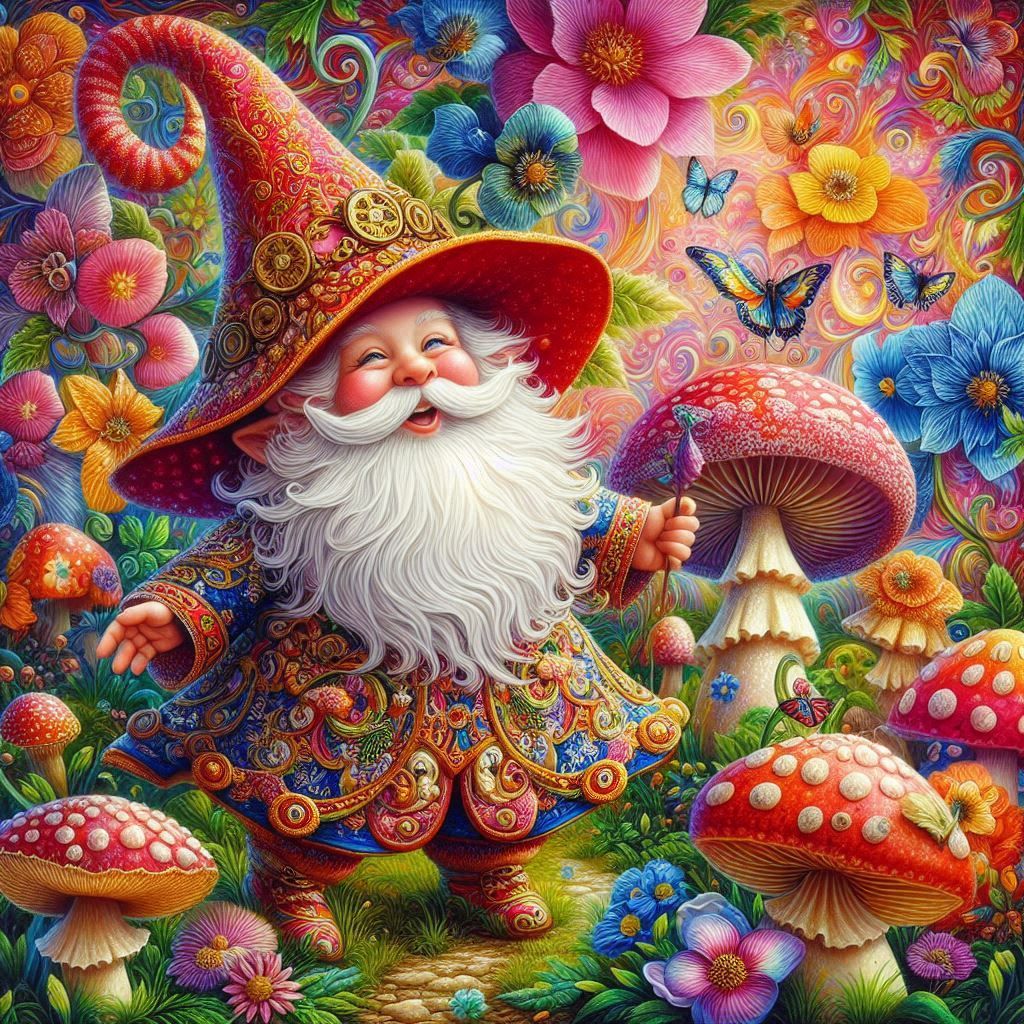 Colourful Gnome