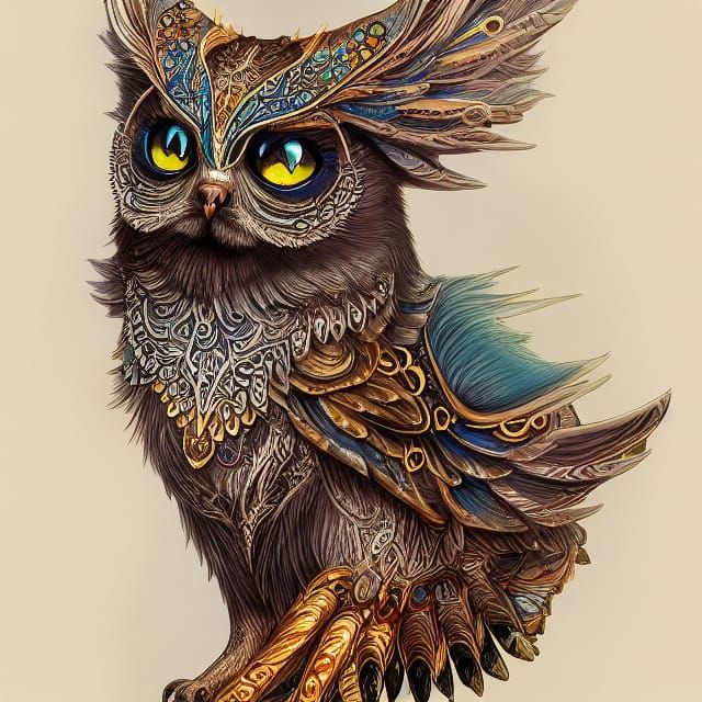 Ornate Owl 7