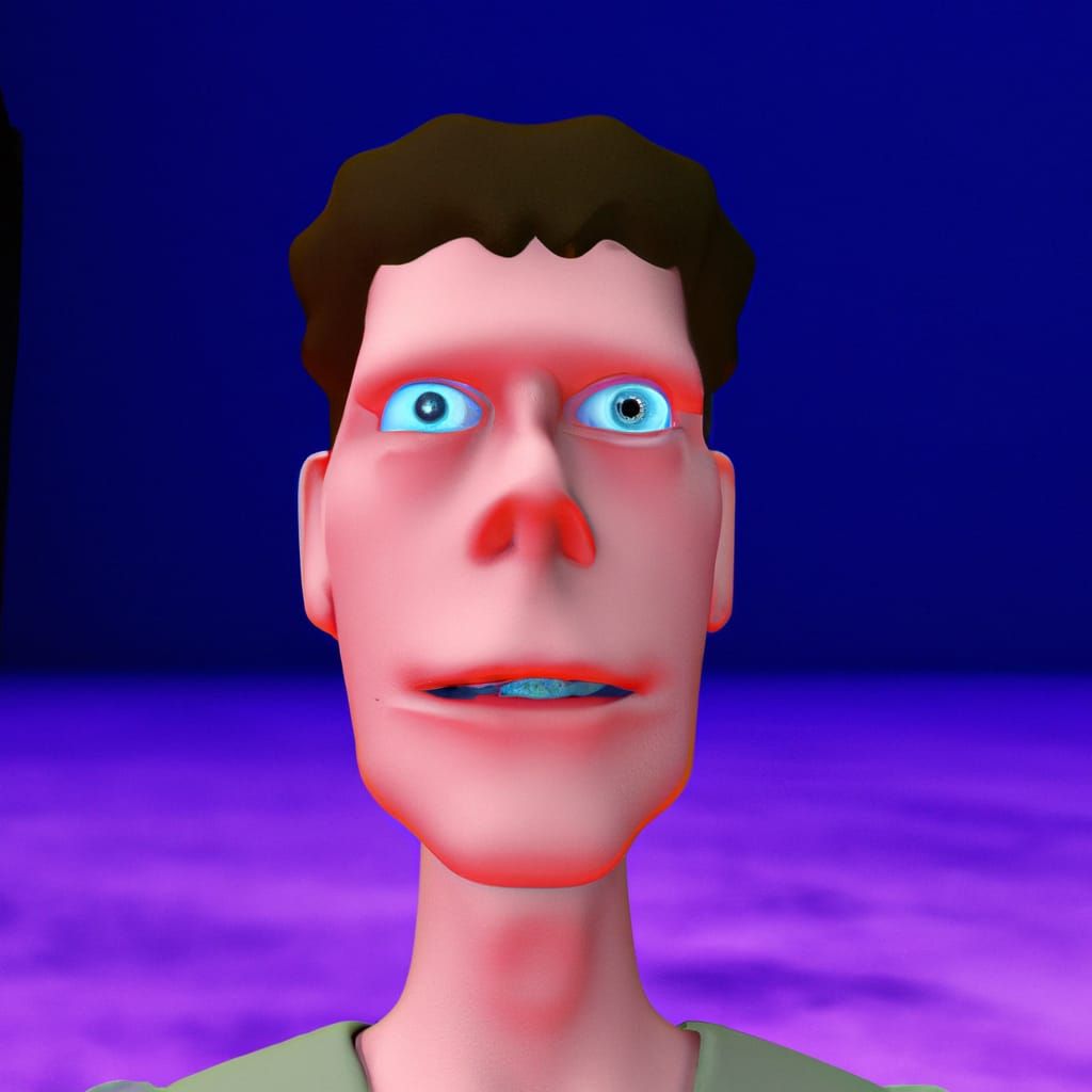 Random, me, 3d Animation, 1994