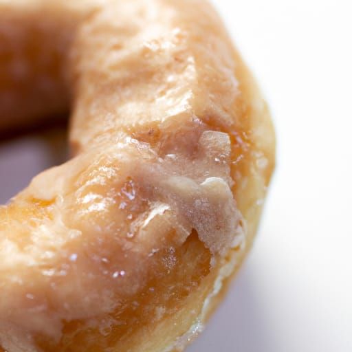 A glazed doughnut.  by @A Liverpool Gal