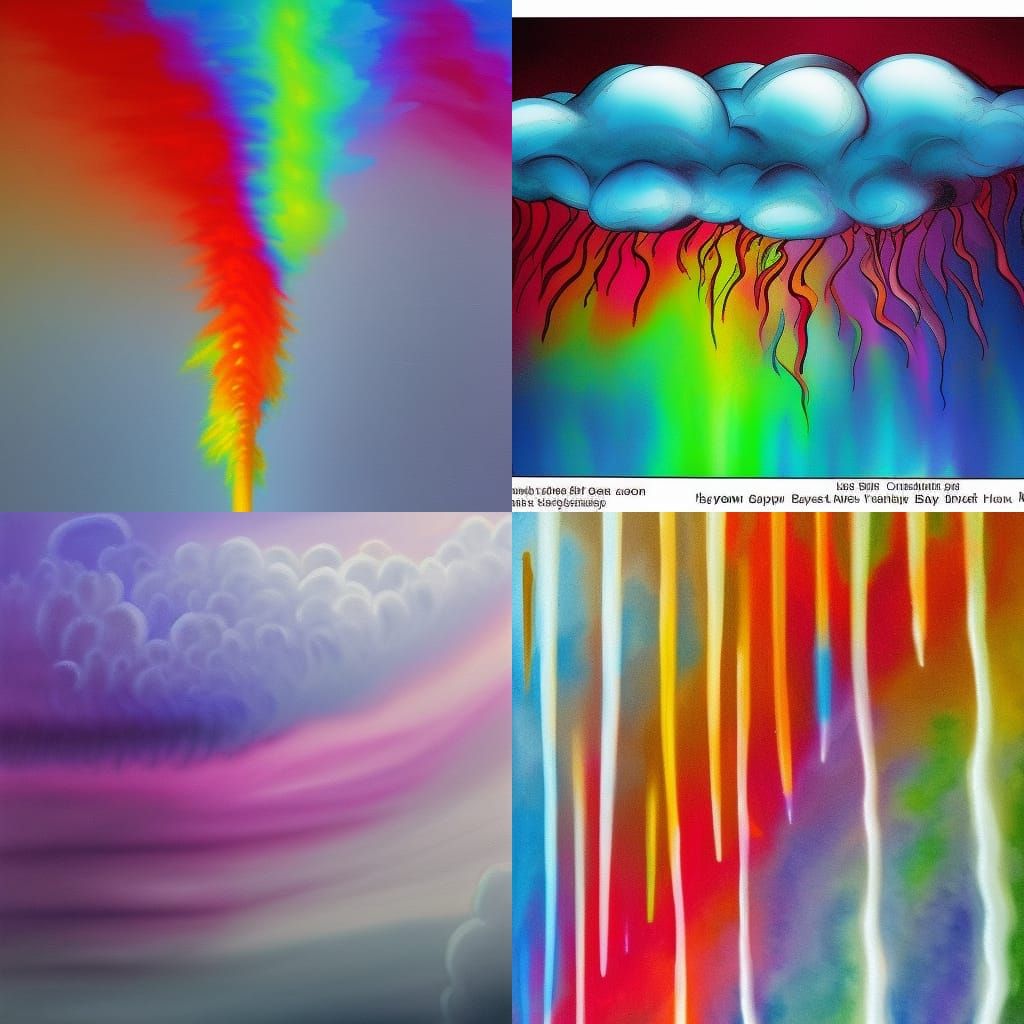 drizzle Tornado cold humid icicle cumulonimbus, s-curve, hyp...
