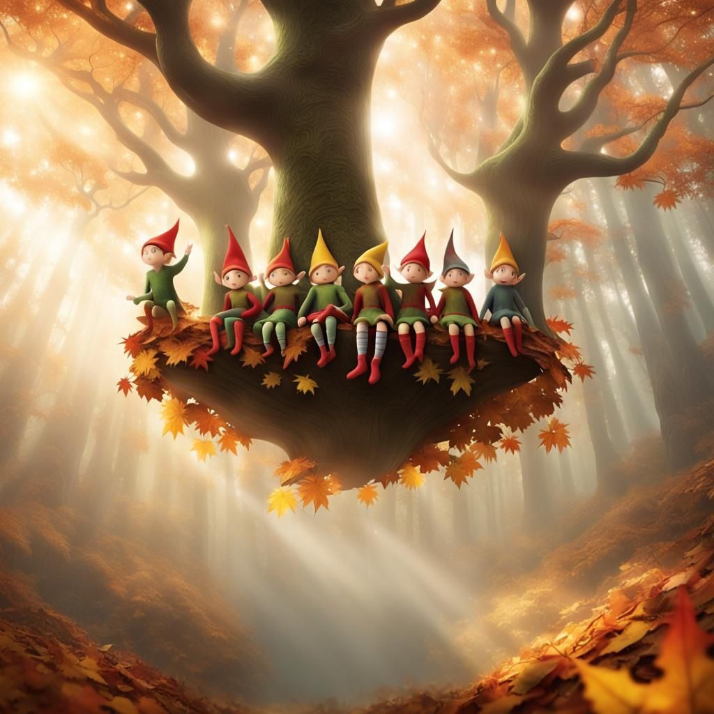 Why do you get lost in the woods? The forest guardians move the trees of course.