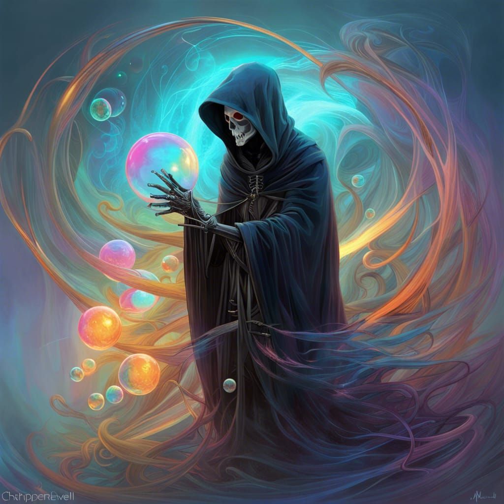 Grim Reaper + Gleaming, Harmonious, Incandescent By Artist "Igor Zenin ...