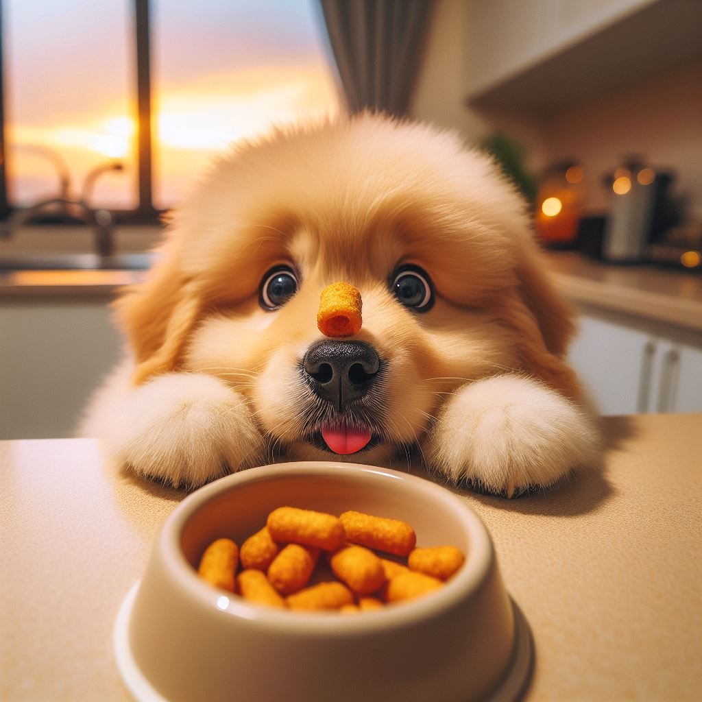 Don't move until you are allowed to eat!