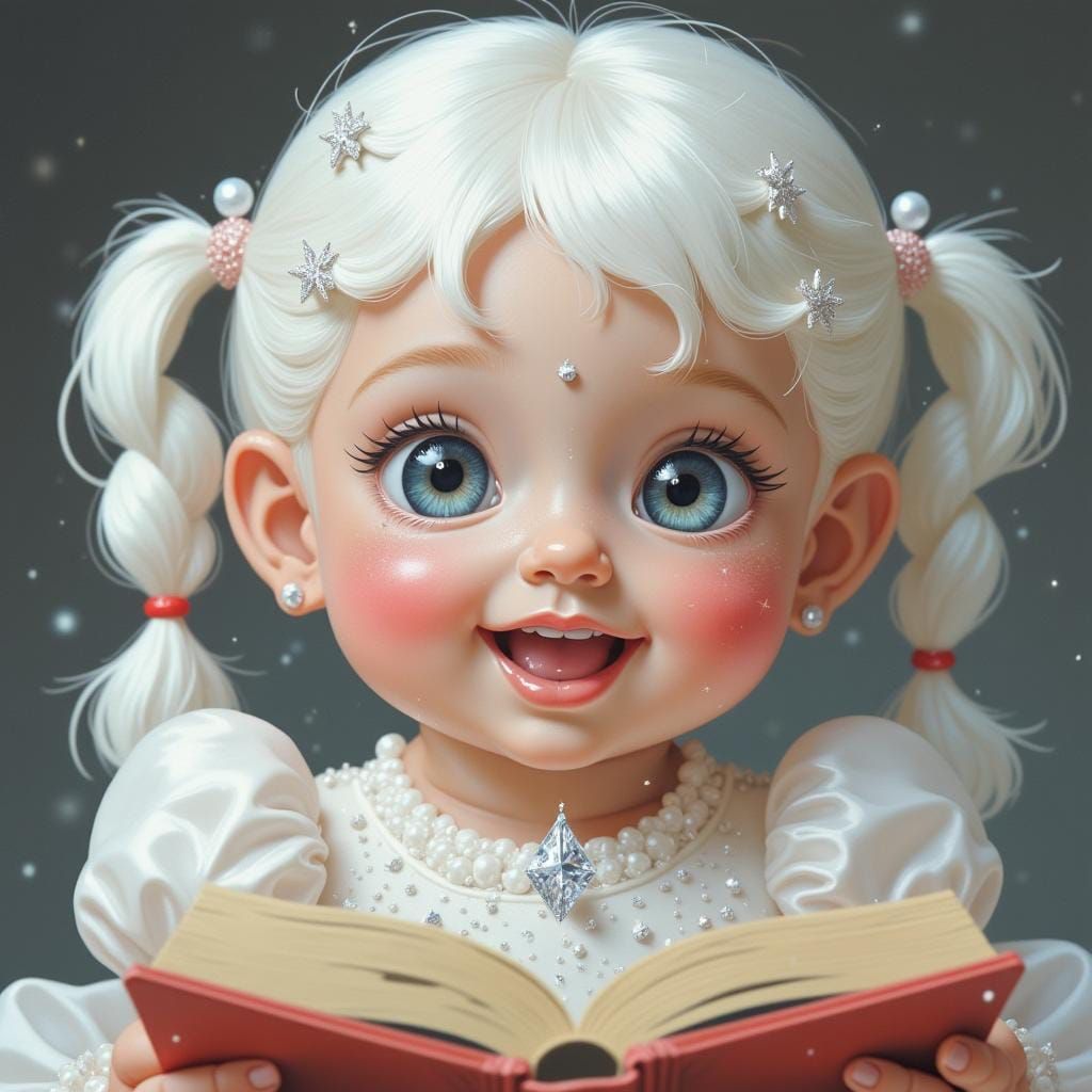 Enchanting Baby Beauty: Reading with Sparkle and Joy"