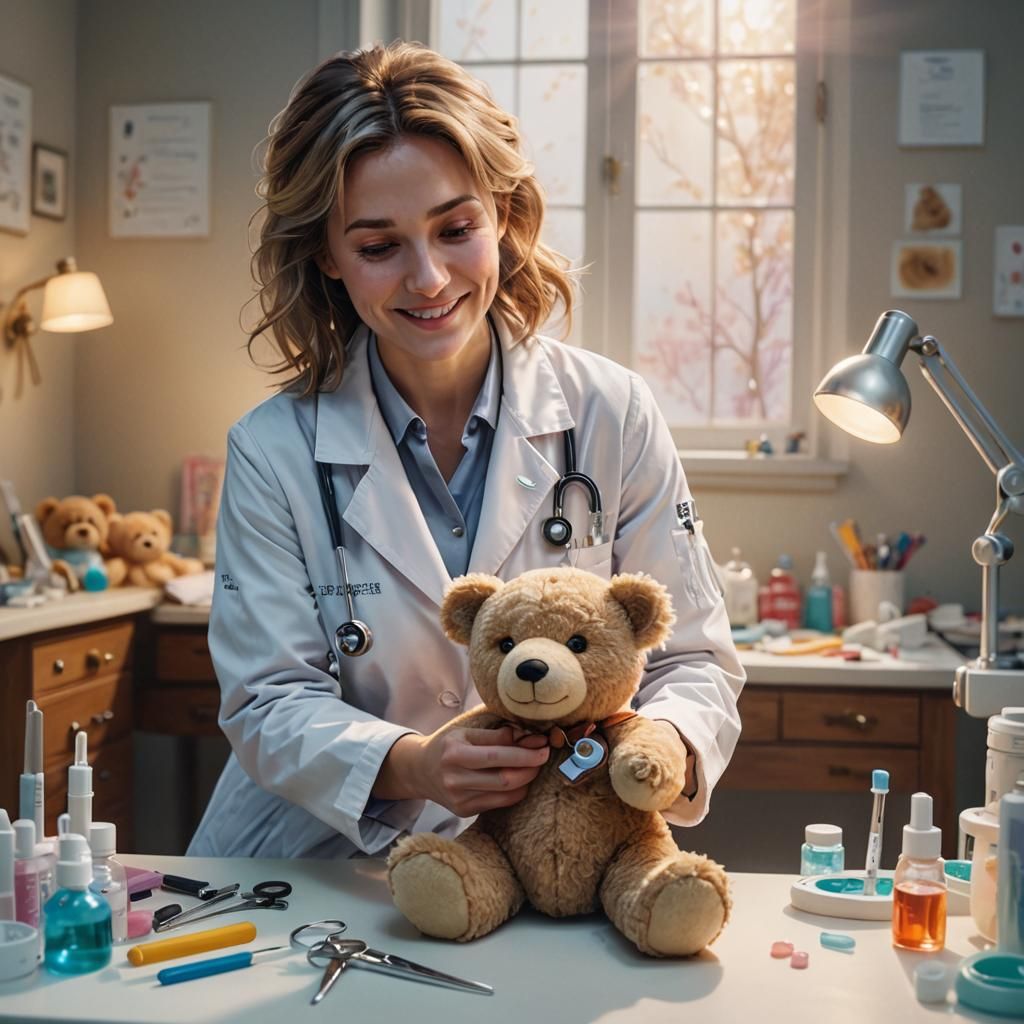 The Teddy Bear Doctor  by @Xyloto