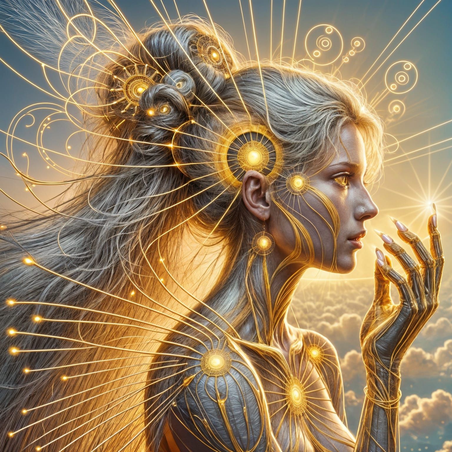 Audari-9, Sovereign Executor of the Thassari Spire  by @WitteKraai