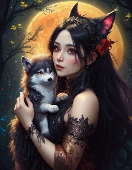 Fox Princess - AI Generated Artwork - NightCafe Creator