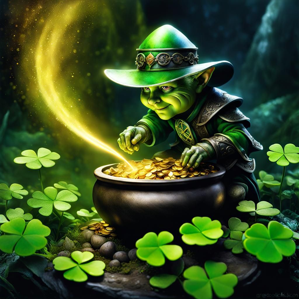 midget and gold  by @Adrian