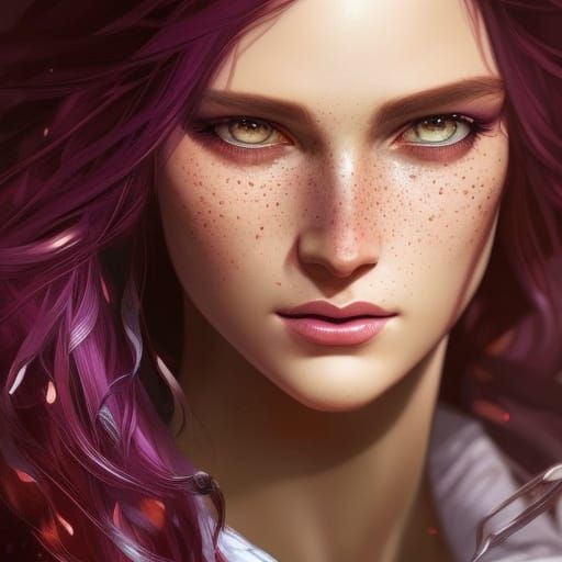 Freckles - AI Generated Artwork - NightCafe Creator