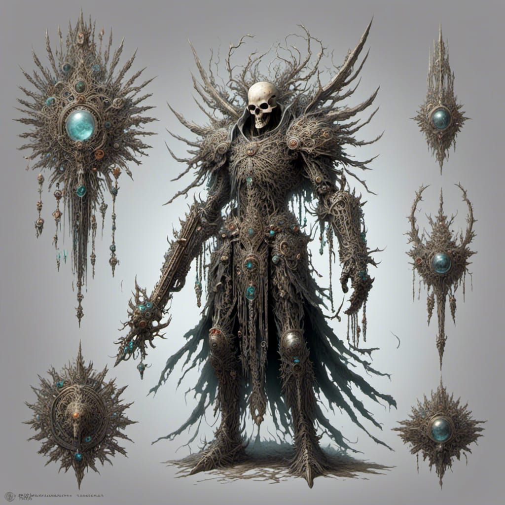 <lora:G-Dark RPG:1.0> Ghostly wraith warrior transparent 