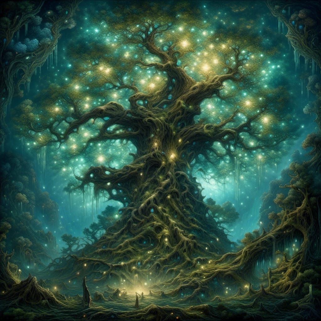 Mystical Ancient Oak