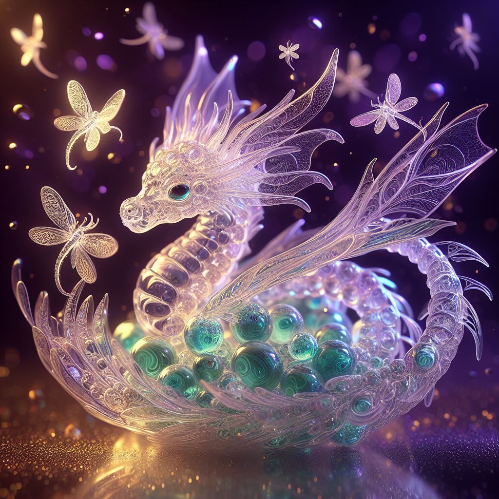 Cute little Glass Dragon