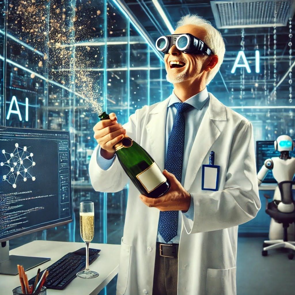 AI researcher celebrates the birth of AGI