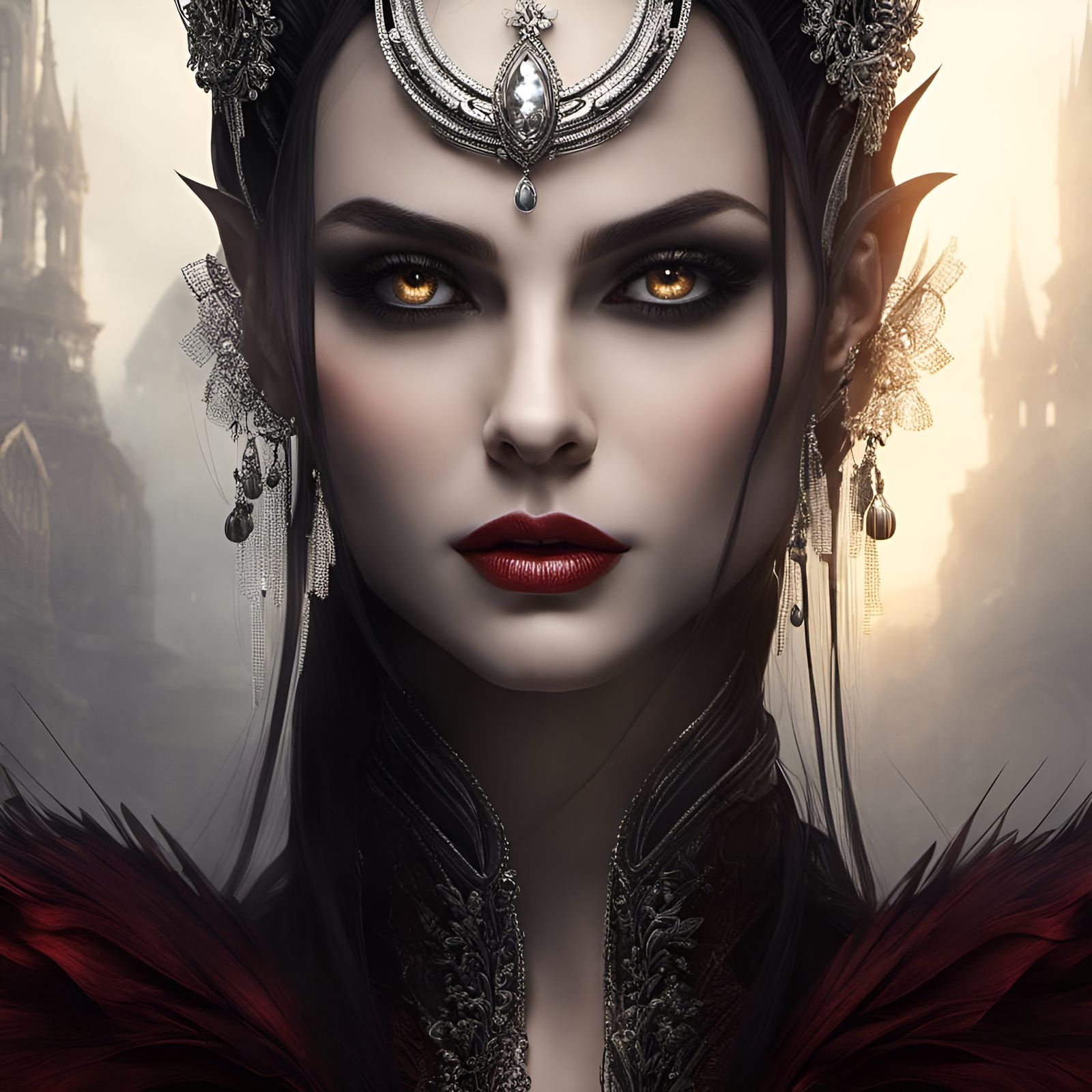 Vampiress Emperya - AI Generated Artwork - NightCafe Creator