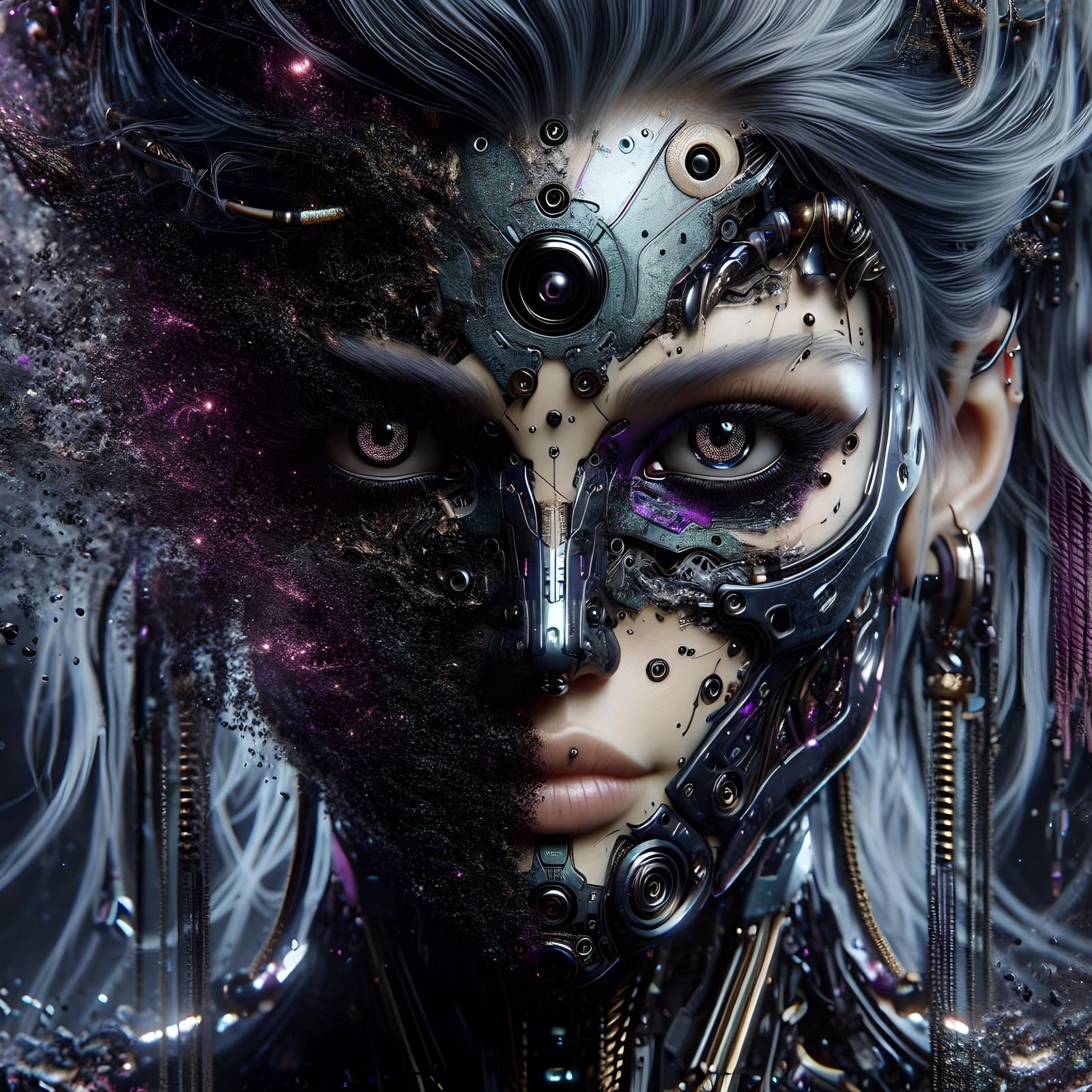 Mercury (Hg) rebirth; the iridescent alchemist of cybernetic...