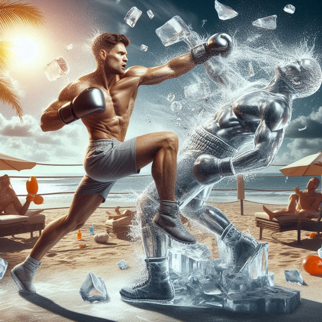 Ice Sculpture Boxing