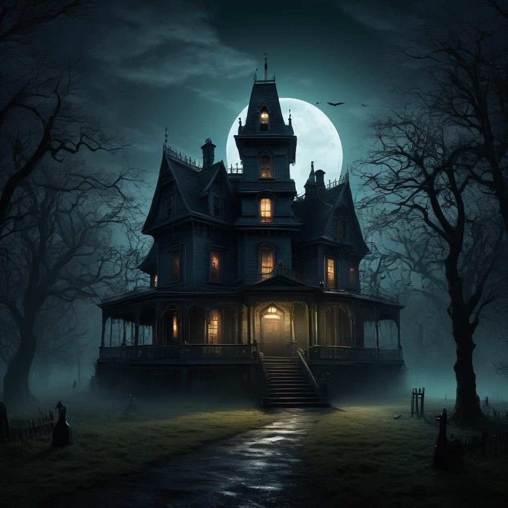 haunted house  by @photon