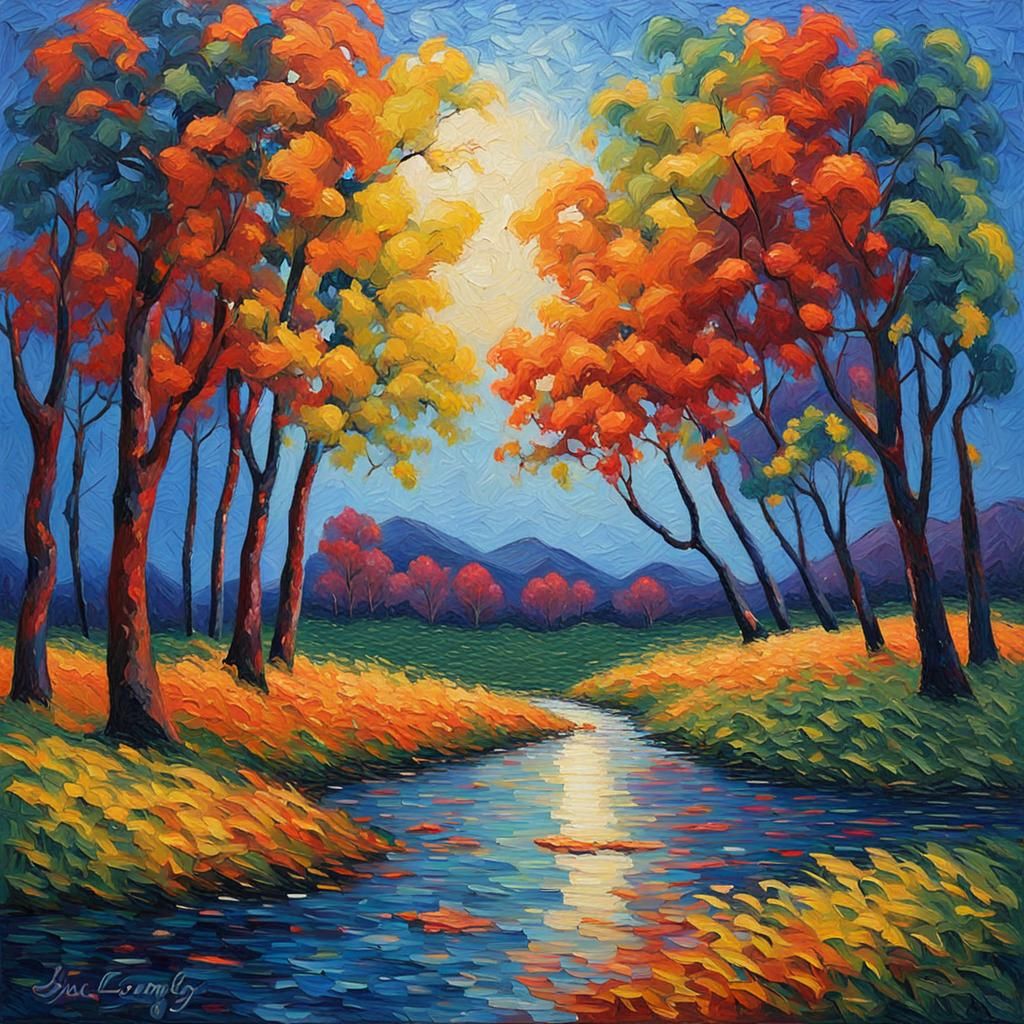 una laguna encantada