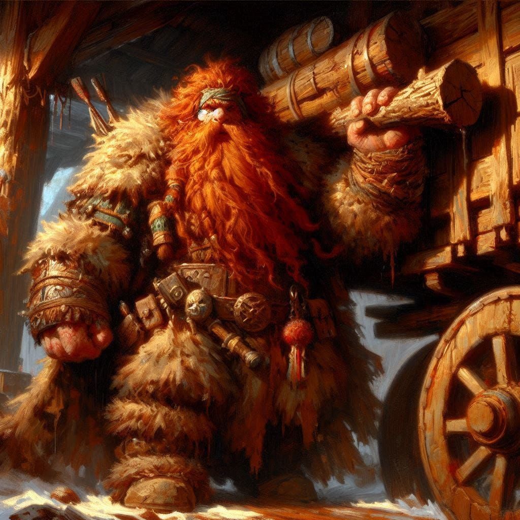 Koth the Firbolg (AD&D 2e)