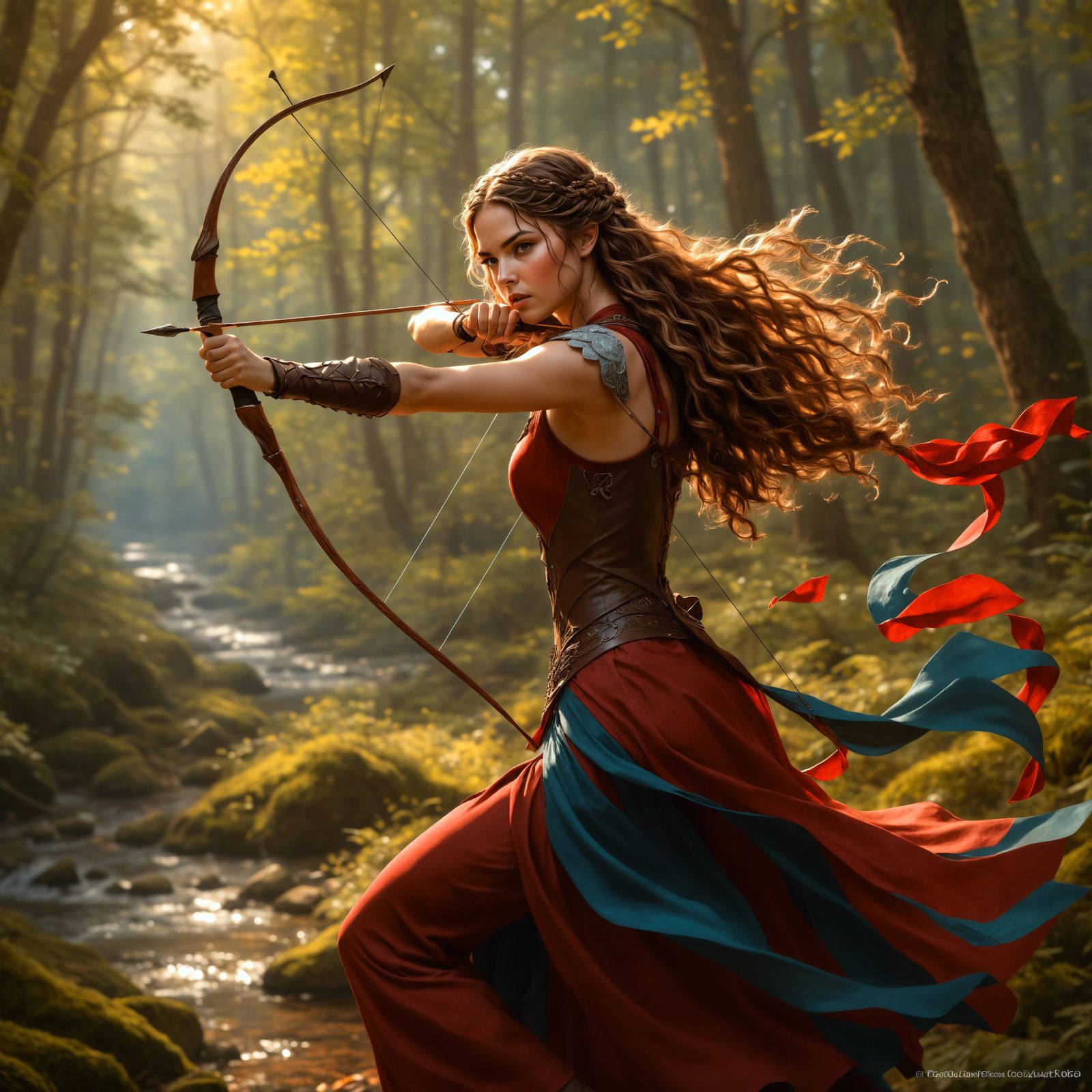 The Maiden Archer.  by @Austin H