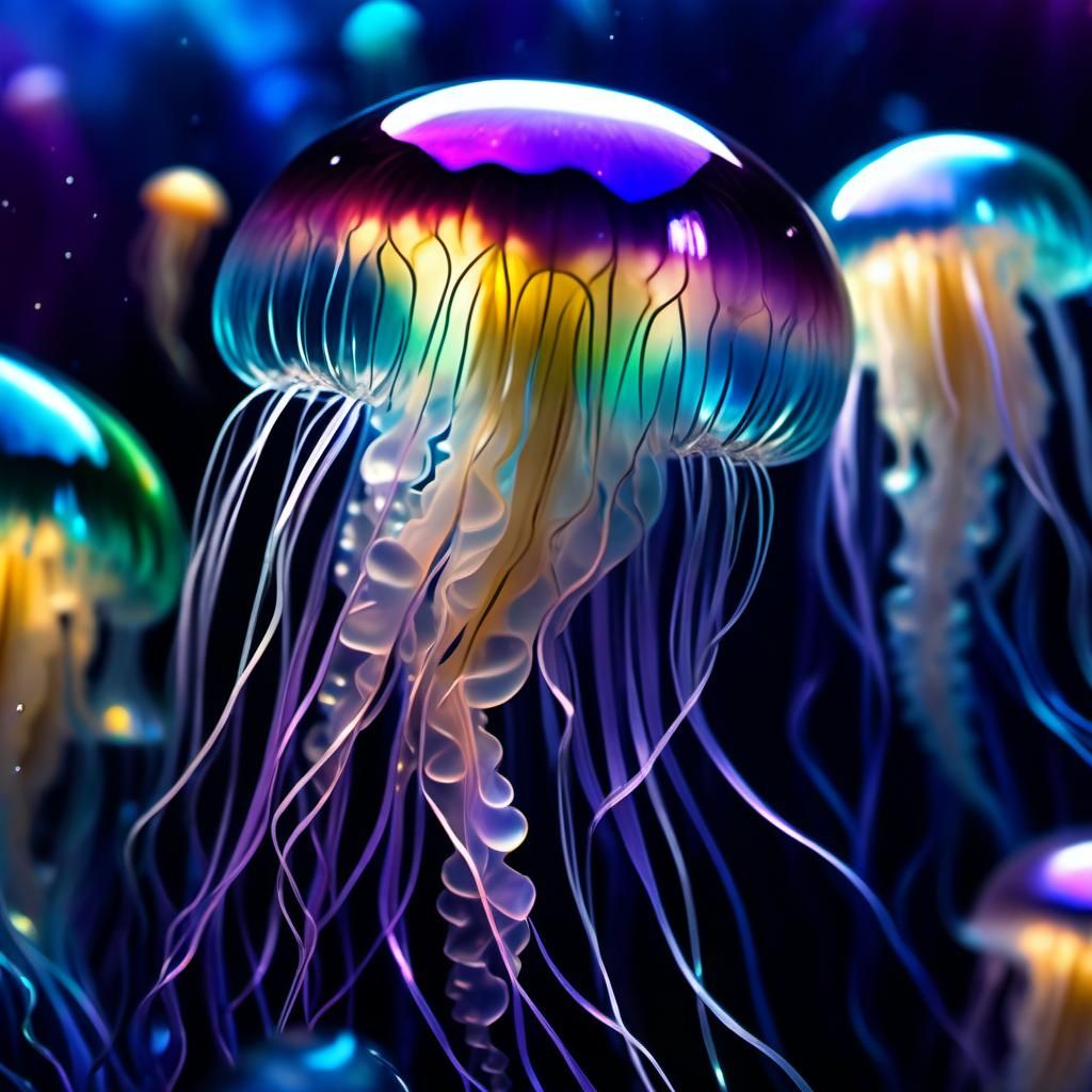 Jellyfish  by @ZenAmoreNC