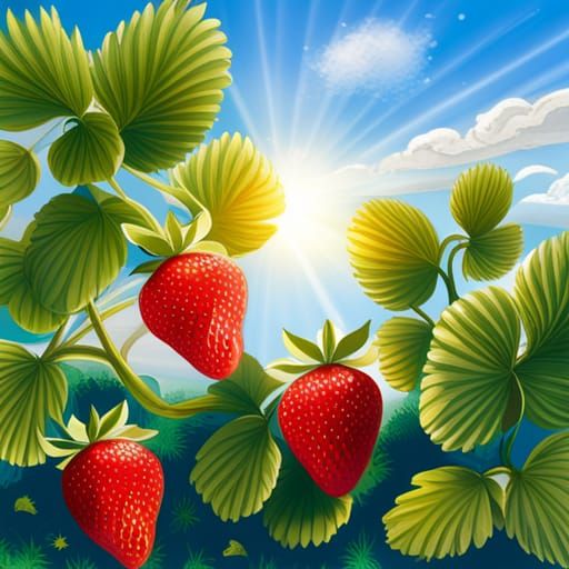 3 Strawberries