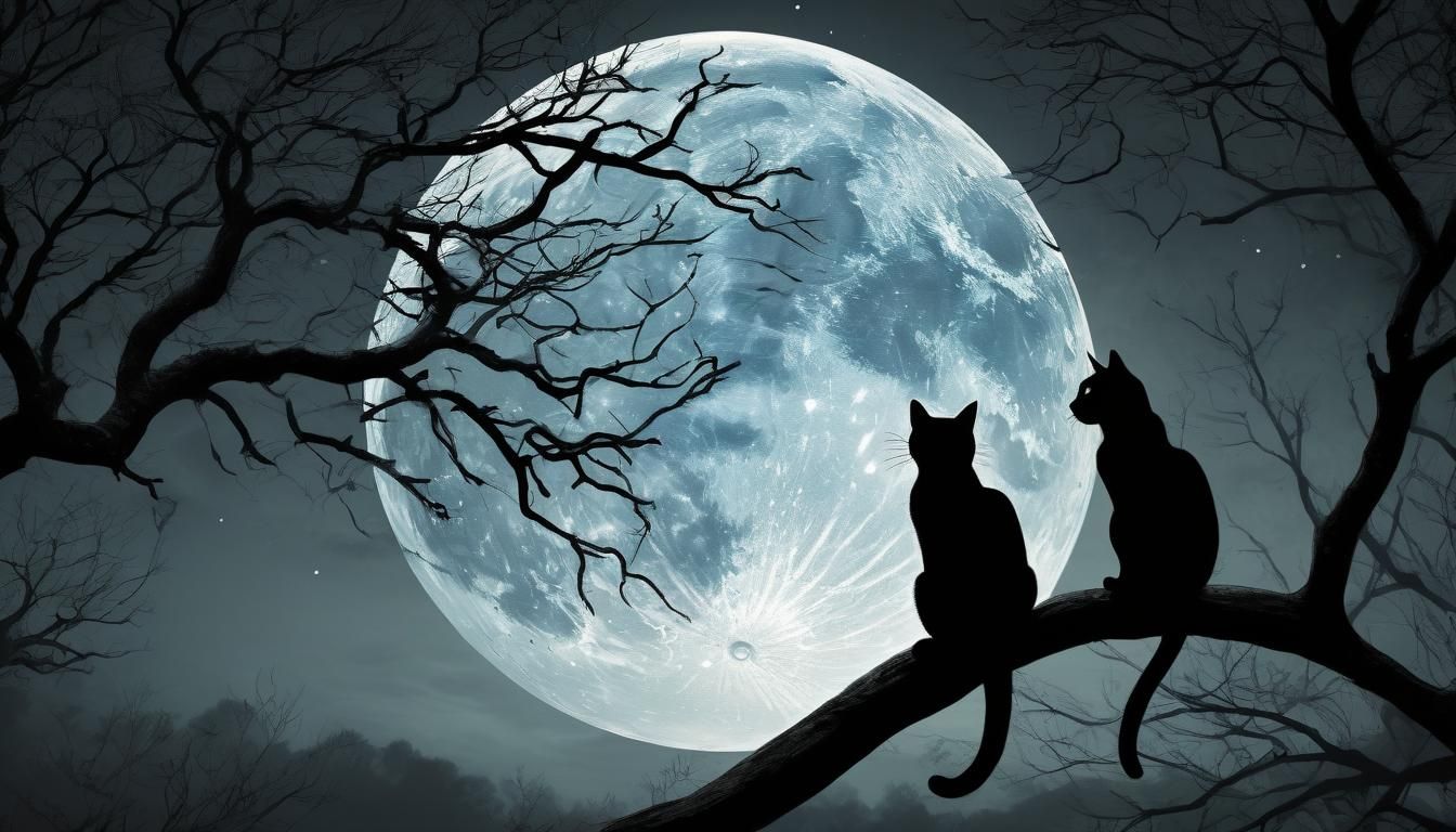 When Love Can't Say It  -  Moonlight Cat's  by @Mudslide55