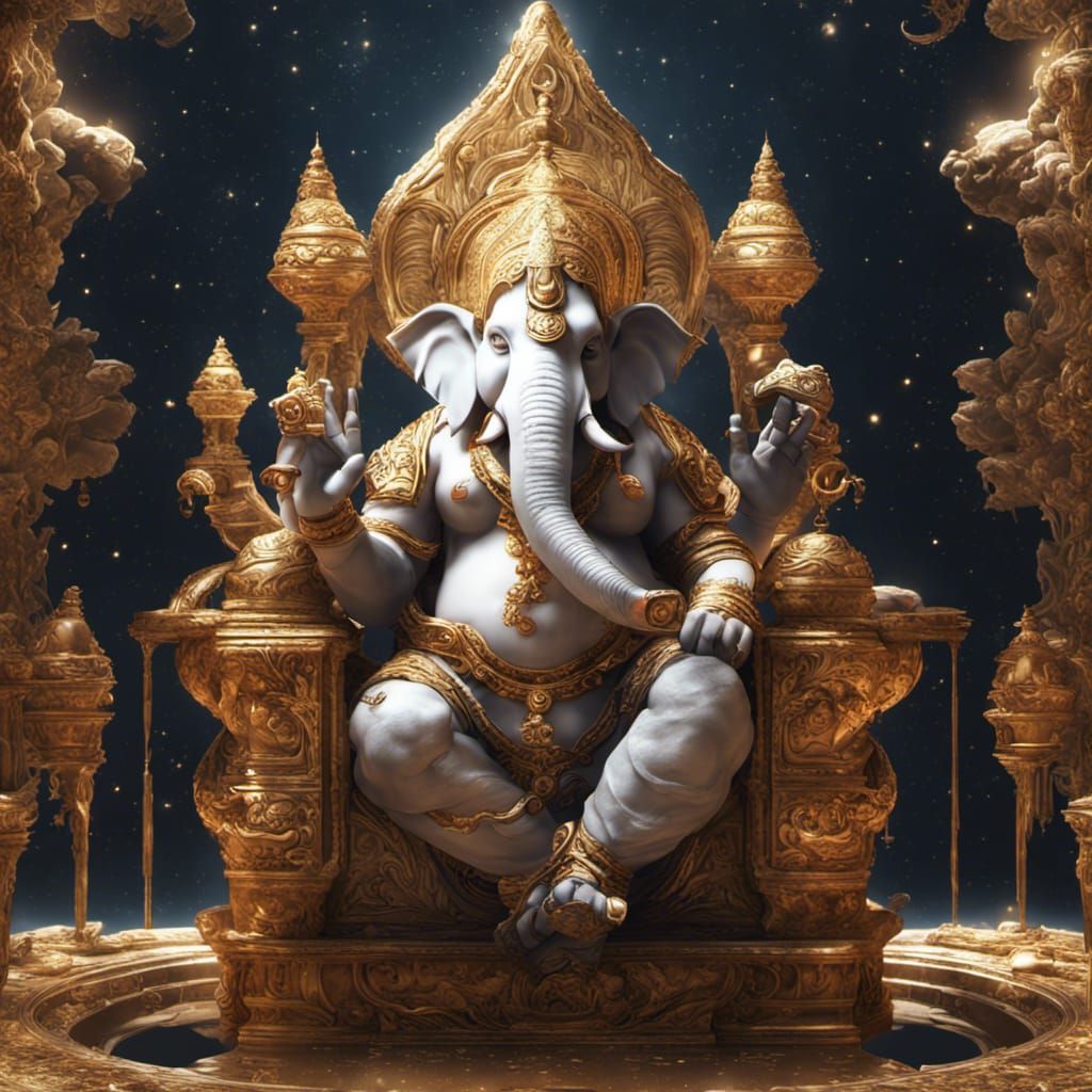 Ganesh - AI Generated Artwork - NightCafe Creator