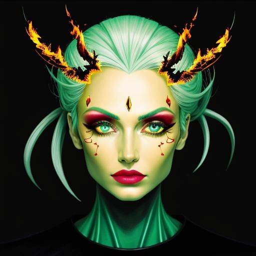 P Gelato colors, hyperrealistic ,hyperdetailed, highly detailed, digital illustration, postmodernism, poster art, dynamic lighting, red str...