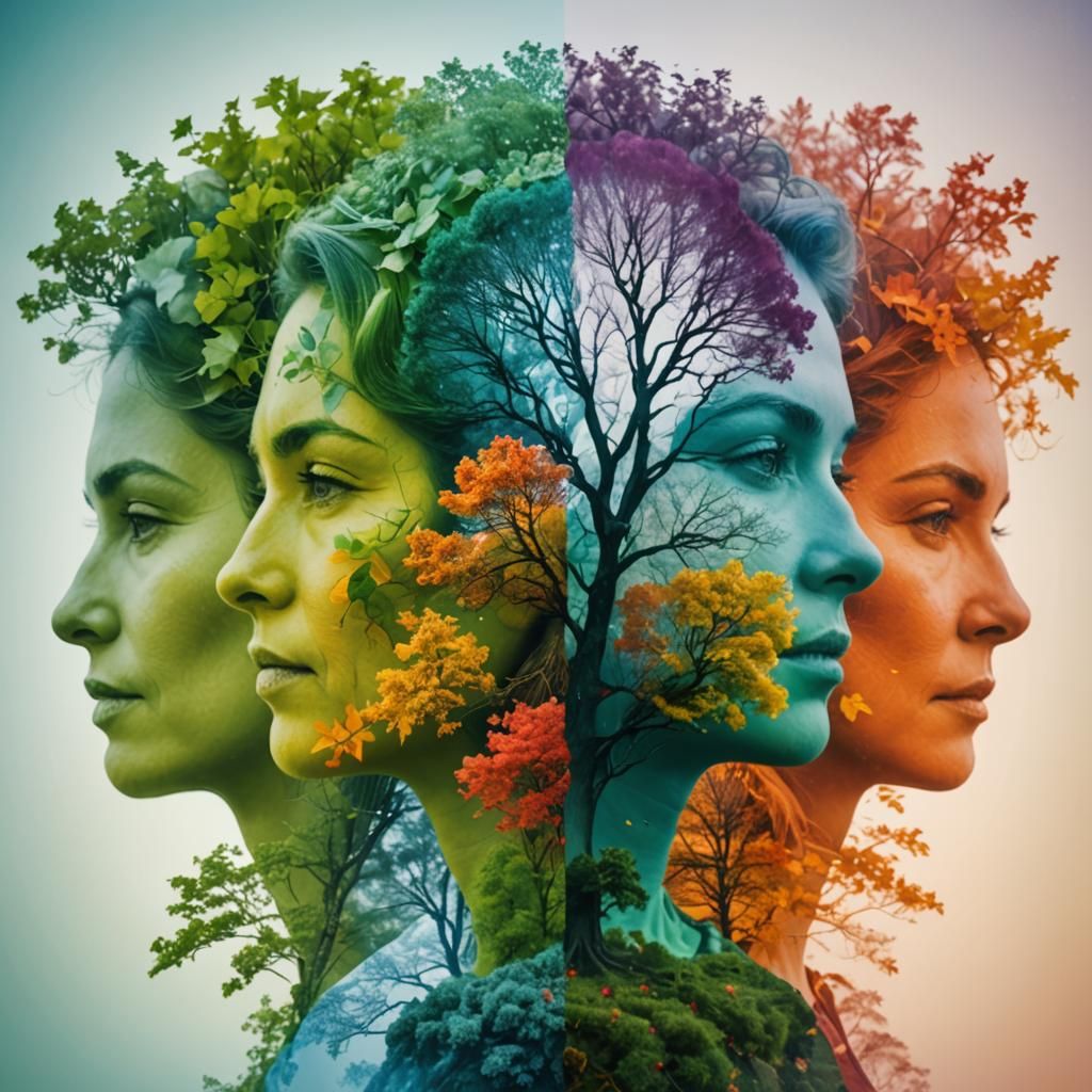 The faces of mother nature   by @Marjolein 