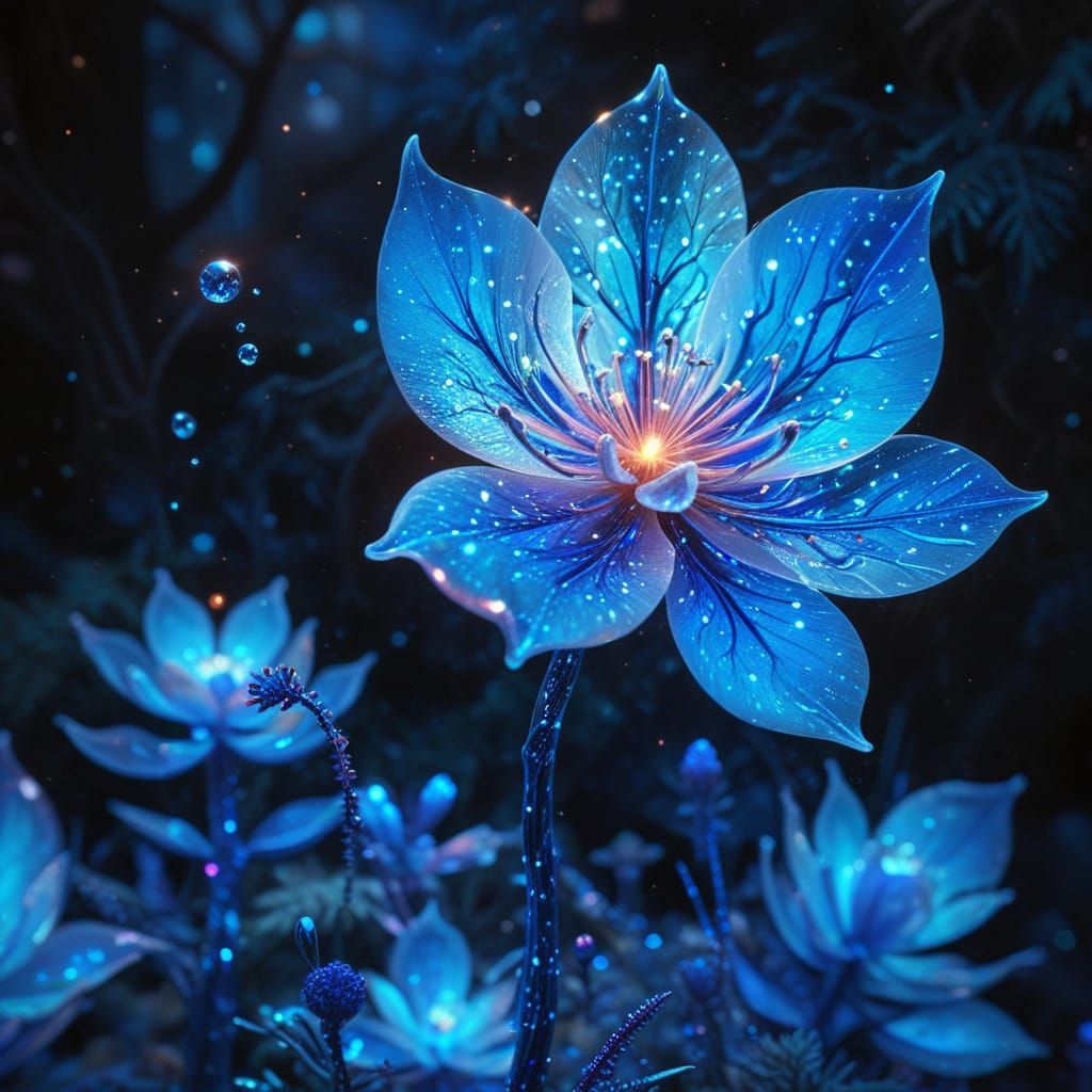 Blue meadow  by @DAIV