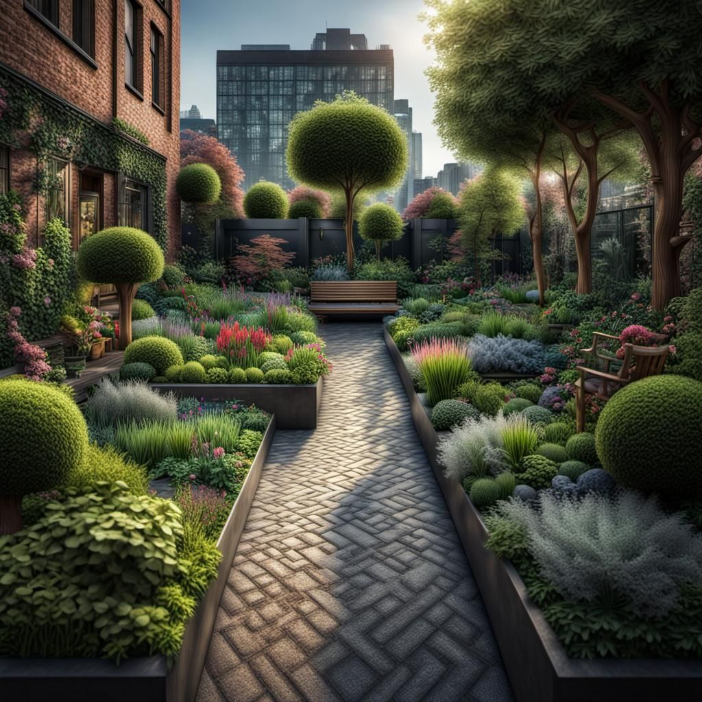 Gardening In The City  by @Shawn Michael Duffy