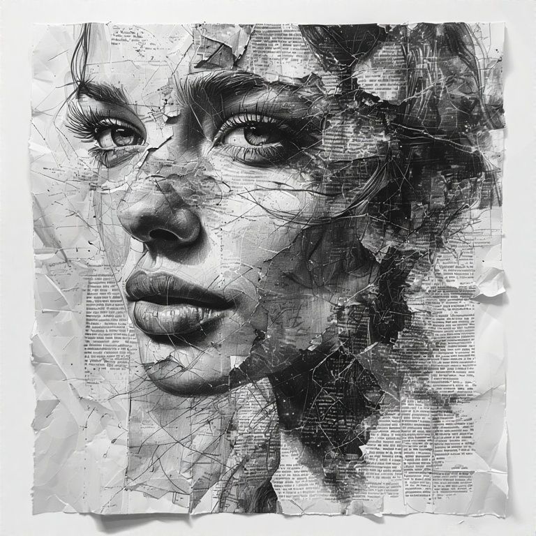 Torn paper