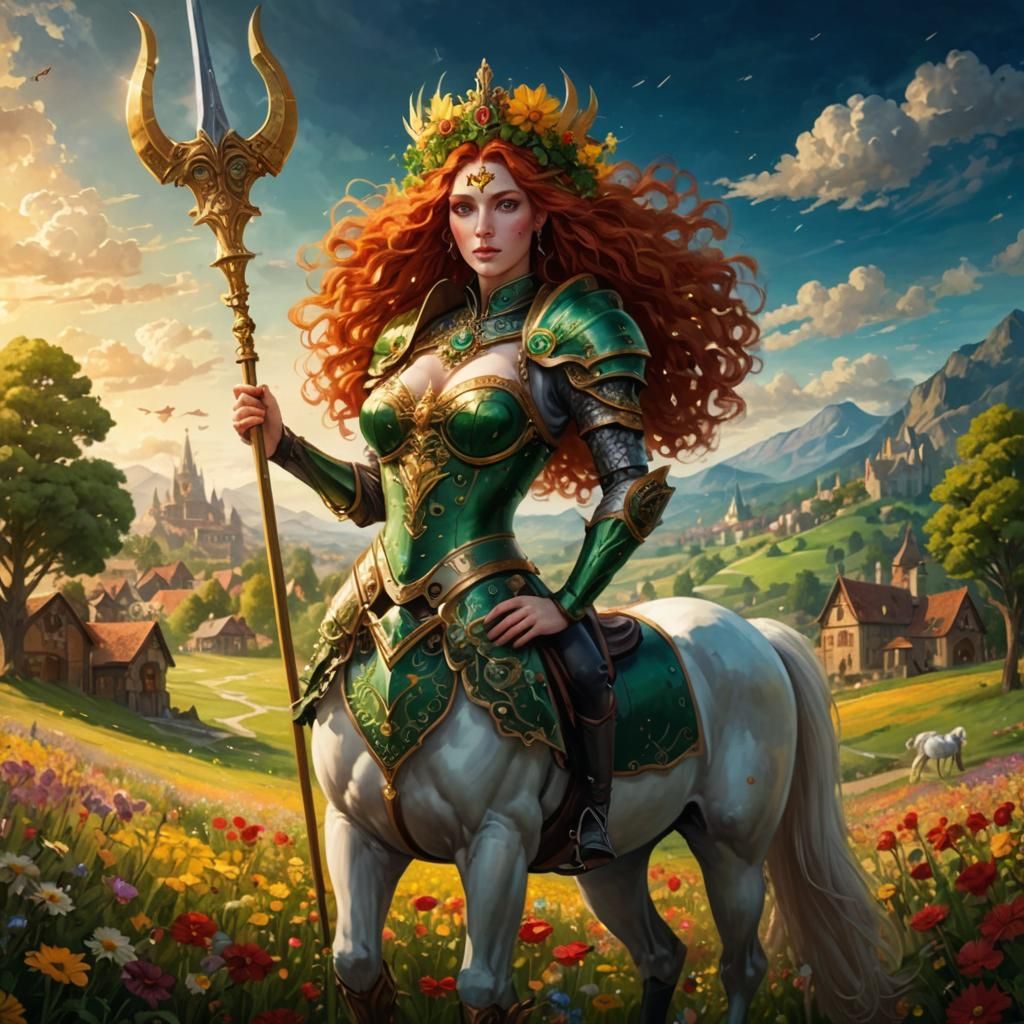 Knight of Centaur Valley  by @PhrozenExodus