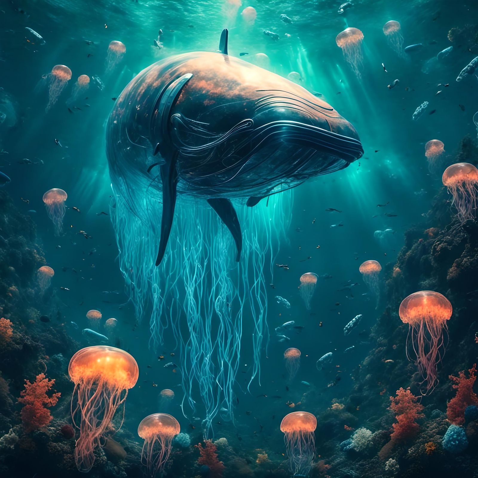 Despondent Whale