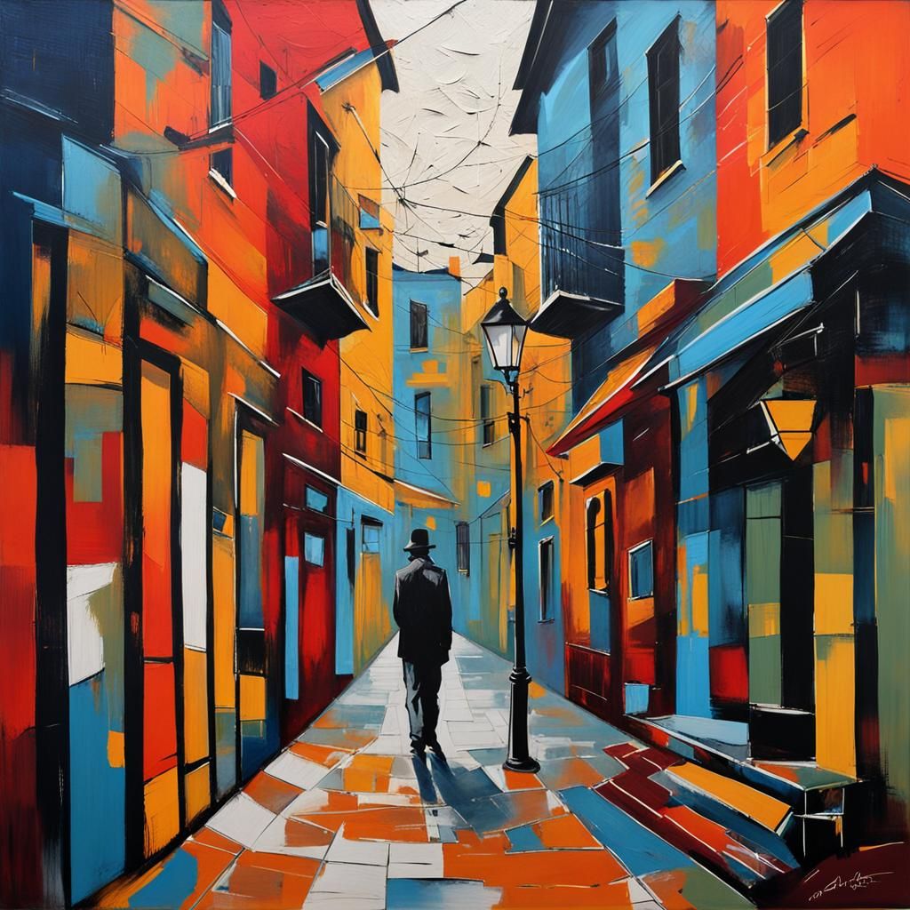 In the avenues and alleyways, where the soul of a man is eas...