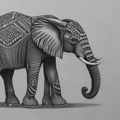Elephant Sketch Images  Browse 25104 Stock Photos Vectors and Video   Adobe Stock